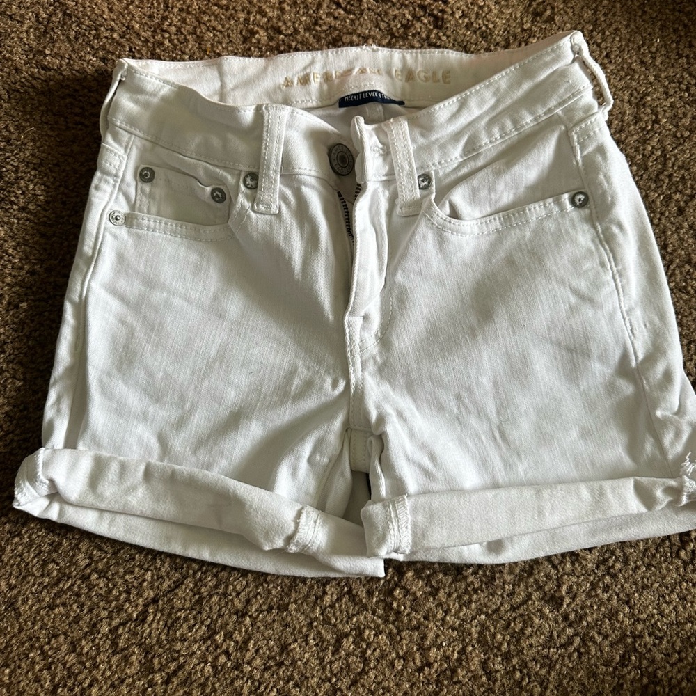 White American Eagle Denim Shorts